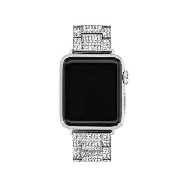 コーチ レディース 腕時計 アクセサリー Stainless Steel Pave Bracelet 38/40/41mm Apple Watch Band Stainless Steel