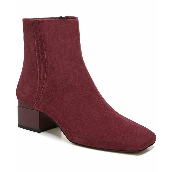 フランコサルト レディース ブーツ＆レインブーツ シューズ Waxtona Booties Vino Red Suede