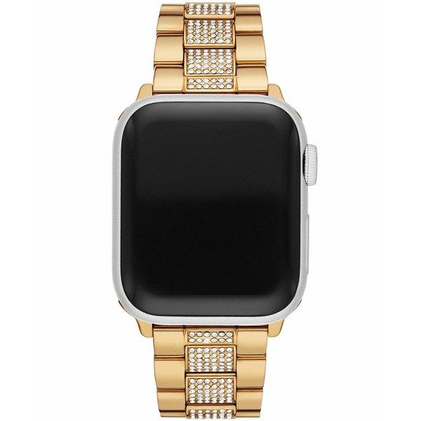 マイケルコース レディース 腕時計 アクセサリー Gold-Tone Stainless Steel Curb Chain Band for Apple Watch 38mm and 40mm Gold-Tone