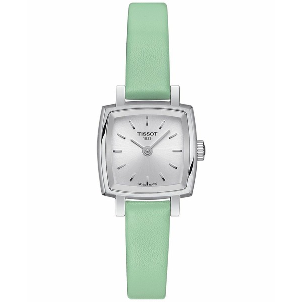 ティソット レディース 腕時計 アクセサリー Women's Lovely Summer Interchangeable Leather Strap Watch 20mm Green