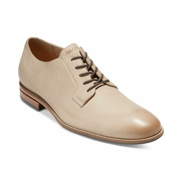 コールハーン メンズ ドレスシューズ シューズ Men's Sawyer Lace-Up Oxford Dress Shoes Ch Mortar Nubuck