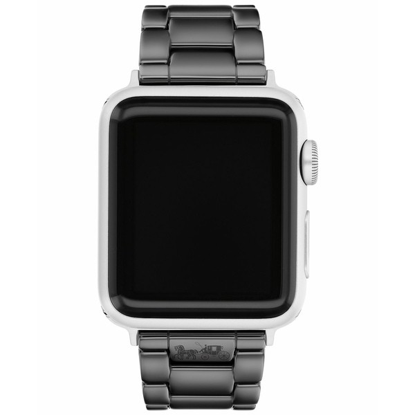 コーチ レディース 腕時計 アクセサリー Black Ceramic Apple Watch® Bracelet 38mm/40mm Black