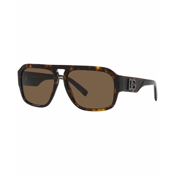 ドルチェ＆ガッバーナ メンズ サングラス・アイウェア アクセサリー Men's Sunglasses, DG4403 58 Havana