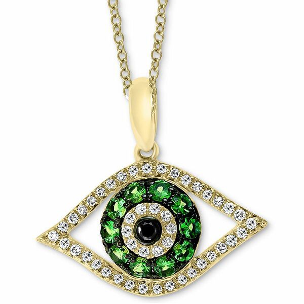 エフィー コレクション レディース ネックレス・チョーカー・ペンダントトップ アクセサリー EFFY® Tsavorite (1/5 ct. t.w.) & Diam