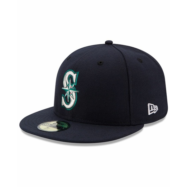 アウトレット送料無料 ニューエラ メンズ 帽子 アクセサリー Seattle Mariners Authentic Collection 59fifty Cap Navy スプリングフェア Centrodeladultomayor Com Uy