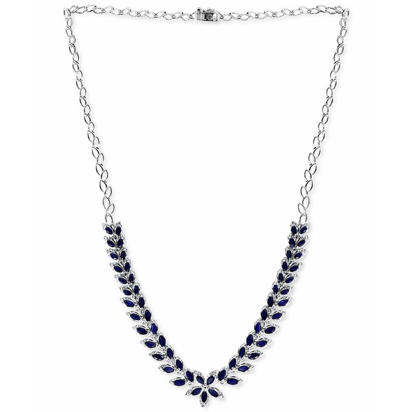 エフィー コレクション レディース ネックレス・チョーカー・ペンダントトップ アクセサリー EFFY® Sapphire (9-5/8 ct. t.w.) & Dia