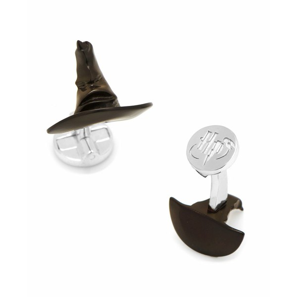 カフリンクス メンズ 帽子 アクセサリー 3D Sorting Hat Cufflinks Brown