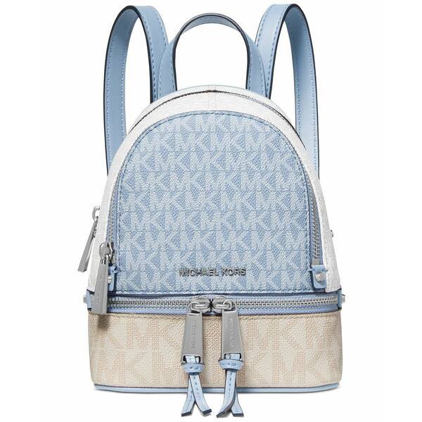 マイケルコース レディース バックパック・リュックサック バッグ Rhea Zip XS Messenger Backpack Chambray Multi