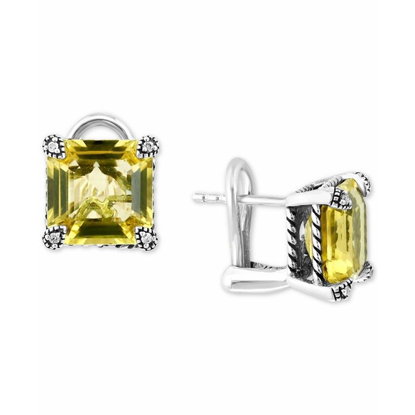 エフィー コレクション レディース ピアス＆イヤリング アクセサリー EFFY® Lemon Quartz (8-1/20 ct. t.w.) & Diamond (1/20 ct. t.