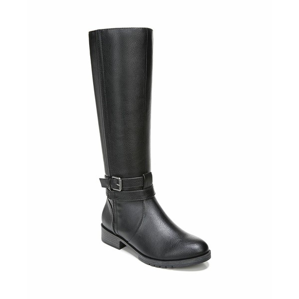 ナチュライザー レディース ブーツ＆レインブーツ シューズ Garrison High Shaft Boots Black Faux Leather