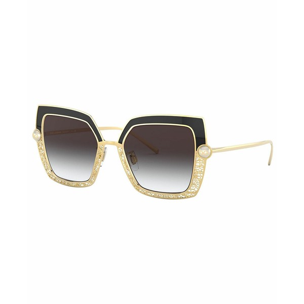 ドルチェ＆ガッバーナ レディース サングラス＆アイウェア アクセサリー Women's Sunglasses, DG2251H GOLD/BLACK/GREY GRADIENT