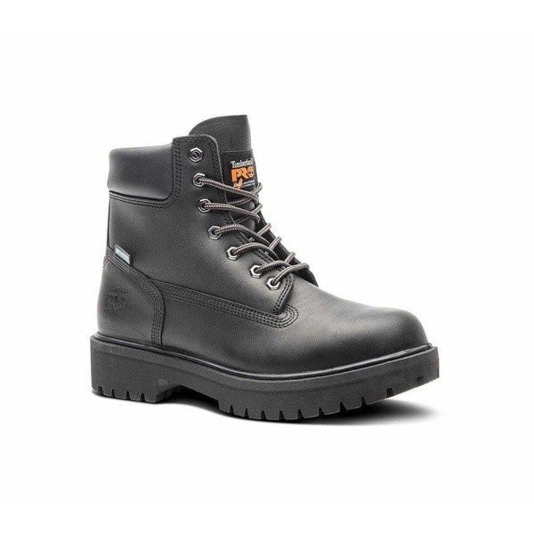 ティンバーランド メンズ ブーツ＆レインブーツ シューズ 6" Direct Attach Safety Toe Water-resistant Work Boot Black