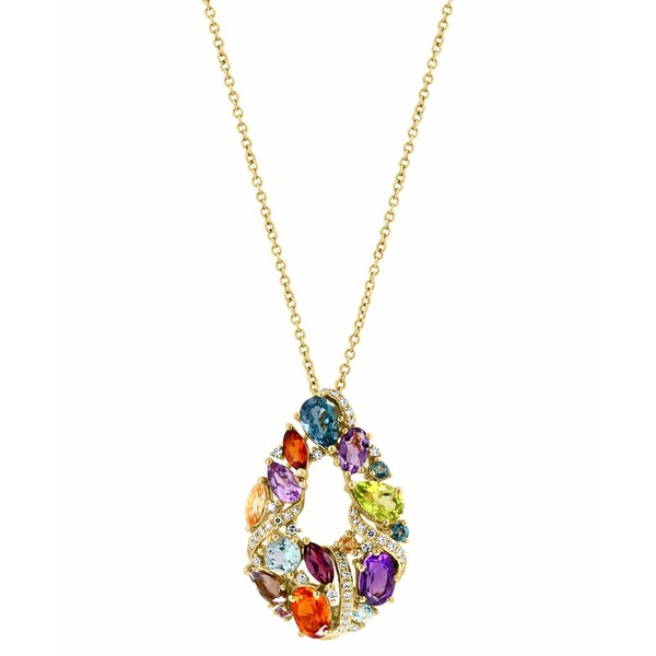 エフィー コレクション レディース ネックレス・チョーカー・ペンダントトップ アクセサリー EFFY® Multi-Gemstone (4-1/8 ct. t.w.)