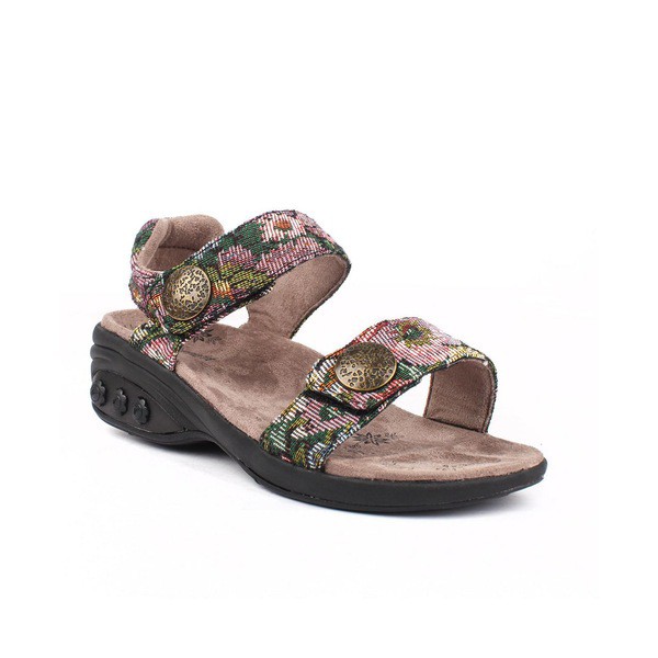 がかかりま ザラフィット Shoe Melody Adjustable Sandal Floral Denimの通販はau PAY マーケット - asty｜商品ロットナンバー：477678005 レディース サンダル シューズ いておりま