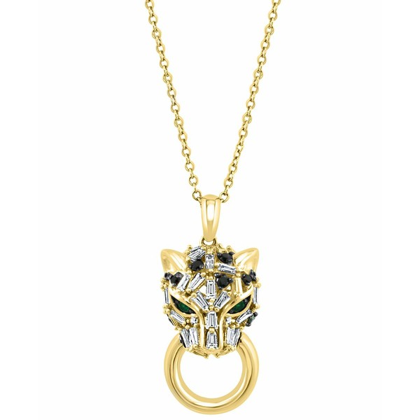 エフィー コレクション レディース ネックレス・チョーカー・ペンダントトップ アクセサリー EFFY® Diamond (1/2 ct. t.w.) & Emeral