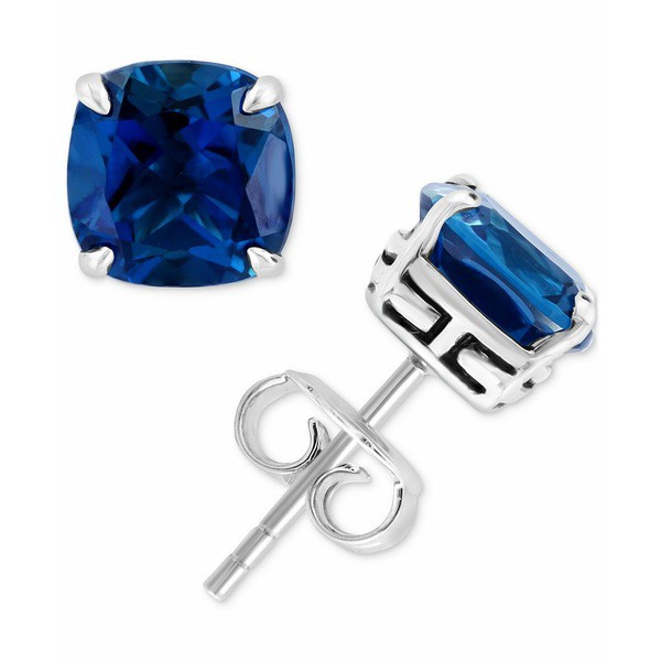 エフィー コレクション レディース ピアス＆イヤリング アクセサリー EFFY® London Blue Topaz Cushion Stud Earrings (6-1/10 ct. t