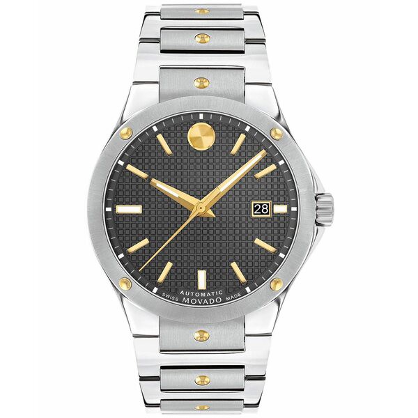 モバド メンズ 腕時計 アクセサリー Men's Swiss Automatic Sports Edition Stainless Steel & Gold PVD Bracelet Watch 41mm Two-tone