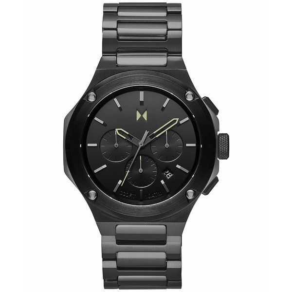 エムブイエムティー メンズ 腕時計 アクセサリー Men's Raptor Gunmetal Bracelet Watch 46mm Gunmetal