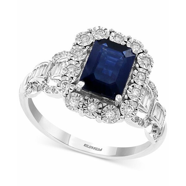 エフィー コレクション レディース リング アクセサリー EFFY® Sapphire (1-1/2 ct. t.w.) & Diamond (1/3 ct. t.w.) Statement Ring