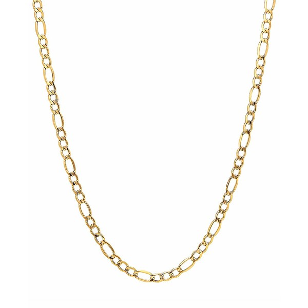 イタリアン ゴールド レディース ネックレス・チョーカー・ペンダントトップ アクセサリー Figaro Link 20" Chain Necklace in 14k Gold