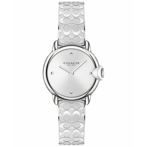 コーチ レディース 腕時計 アクセサリー Women's Arden Stainless Steel Bracelet Watch 28mm Stainless Steel