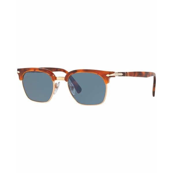 ペルソル レディース サングラス＆アイウェア アクセサリー Unisex Sunglasses, PO3199S TOTOISE BROWN/LIGHT BLUE