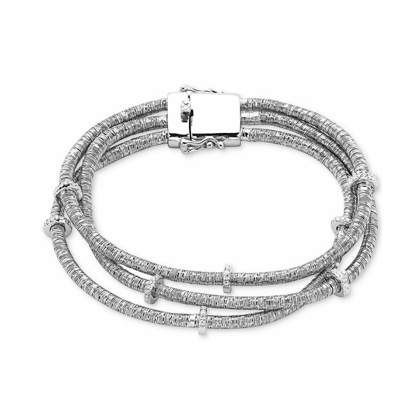 エフィー コレクション レディース ブレスレット・バングル・アンクレット アクセサリー EFFY® Diamond Rondelle Wire Wrap Bracelet