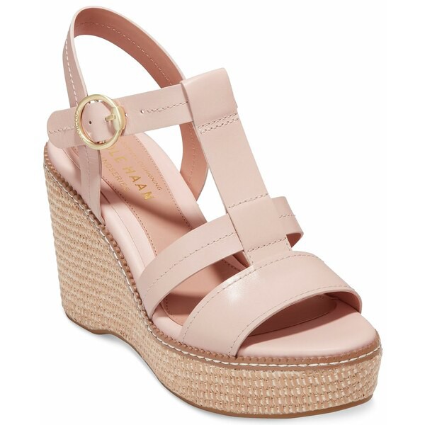 コールハーン レディース サンダル シューズ Women's Cloudfeel All Day Wedge Sandals Peach