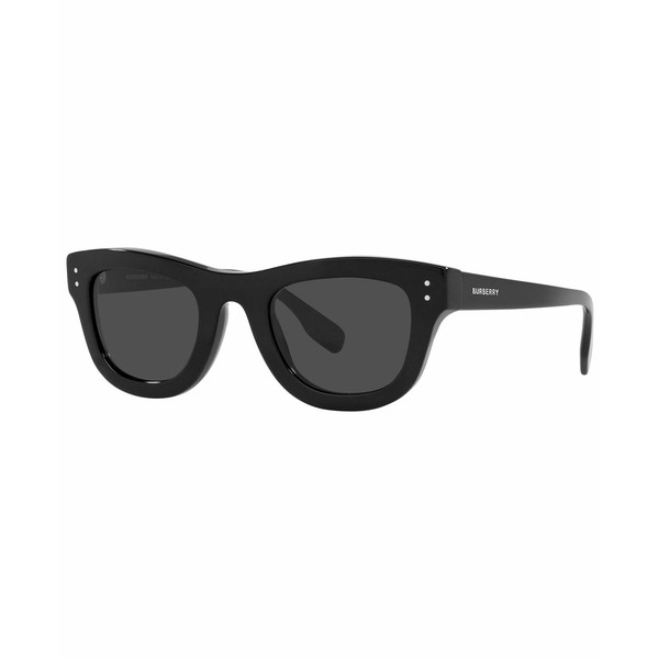 バーバリー メンズ サングラス・アイウェア アクセサリー Men's Sunglasses, BE4352 49 Black