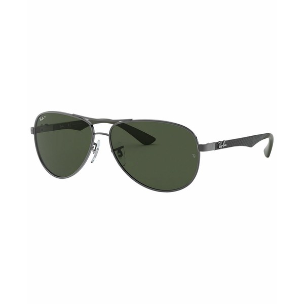 レイバン メンズ サングラス・アイウェア アクセサリー Polarized Sunglasses , RB8313 Gunmetal/Grey