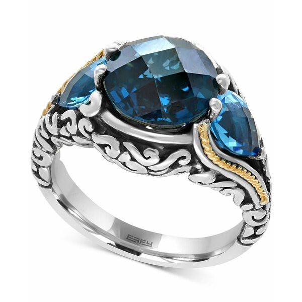 エフィー コレクション レディース リング アクセサリー Ocean Bleu by EFFY® Blue Topaz (7 ct. t.w.) Ring in Sterling Silver and