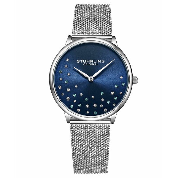 大きい割引 スターリング Silver ネットau レディース 腕時計 マーケット アクセサリー Women S Women S Silver Tone Mesh Stainless Steel Bracelet Watch 38mm Silver 簸川郡 E746e309 Unisulimport Com Br