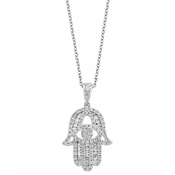 エフィー コレクション レディース ネックレス・チョーカー・ペンダントトップ アクセサリー EFFY® Diamond Hamsa Hand 18" Pendant