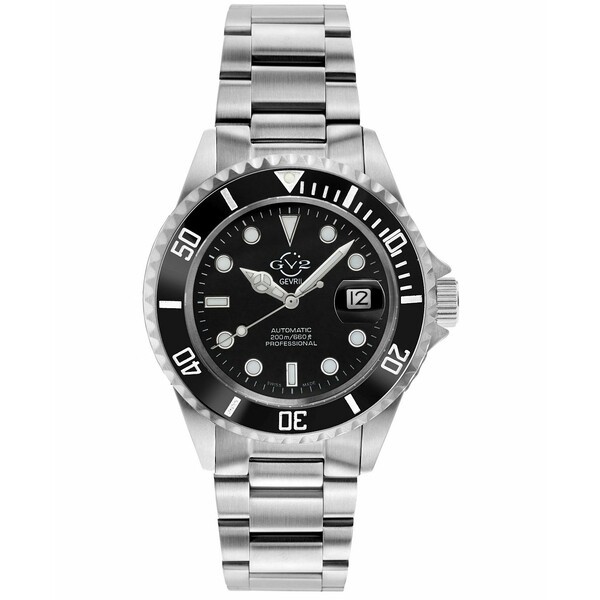 ジェビル メンズ 腕時計 アクセサリー Men's Liguria Swiss Automatic Stainless Steel Bracelet Watch 42mm Stainless Steel