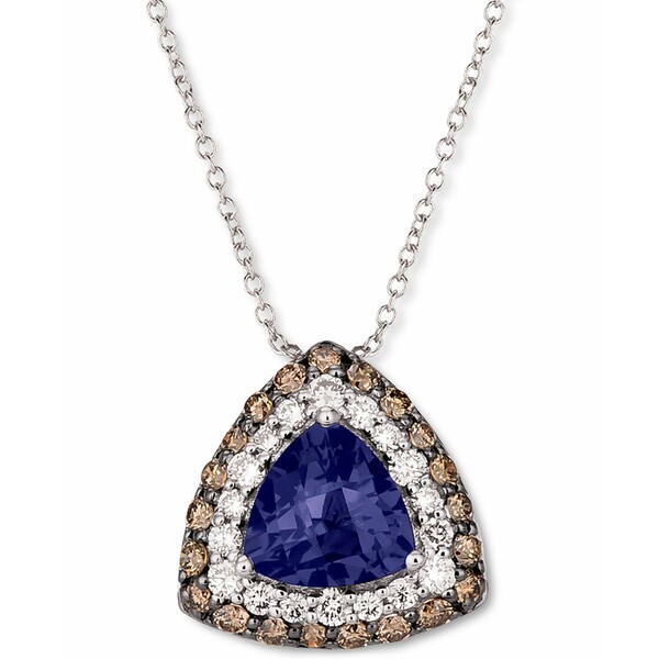 ルヴァン レディース ネックレス・チョーカー・ペンダントトップ アクセサリー Tanzanite (1-1/10 ct. t.w.) & Diamond (1/2 ct. t.w.) 1