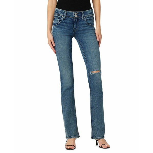 ハドソンジーンズ レディース デニムパンツ ボトムス Women's Beth Mid-Rise Baby Bootcut Jeans Dancer