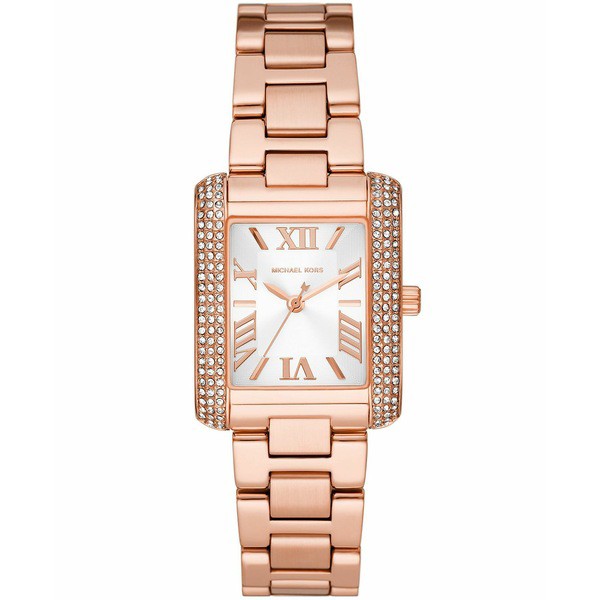 マイケルコース レディース 腕時計 アクセサリー Women's Emery Three Hand Rose Gold-Tone Stainless Steel Bracelet Watch 33mm Rose G