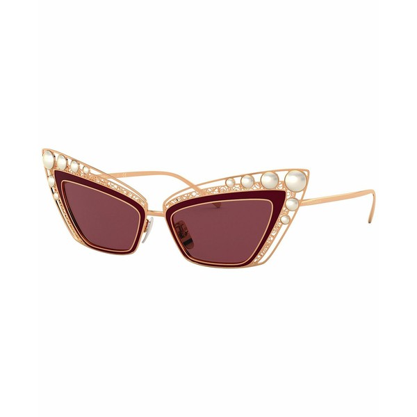 ドルチェ＆ガッバーナ レディース サングラス＆アイウェア アクセサリー Women's Sunglasses, DG2254H 53 Gold-Tone