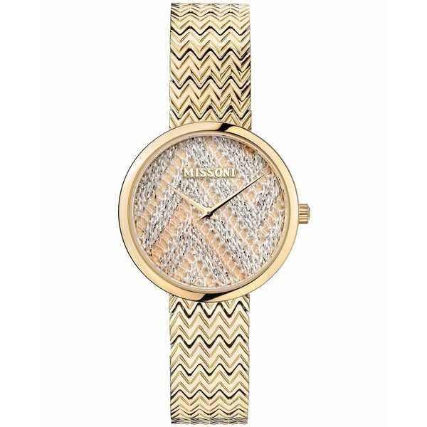 ミッソーニ レディース 腕時計 アクセサリー Women's Swiss M1 Interchangeable Gold Ion-Plated Stainless Steel Bracelet & Metallic L