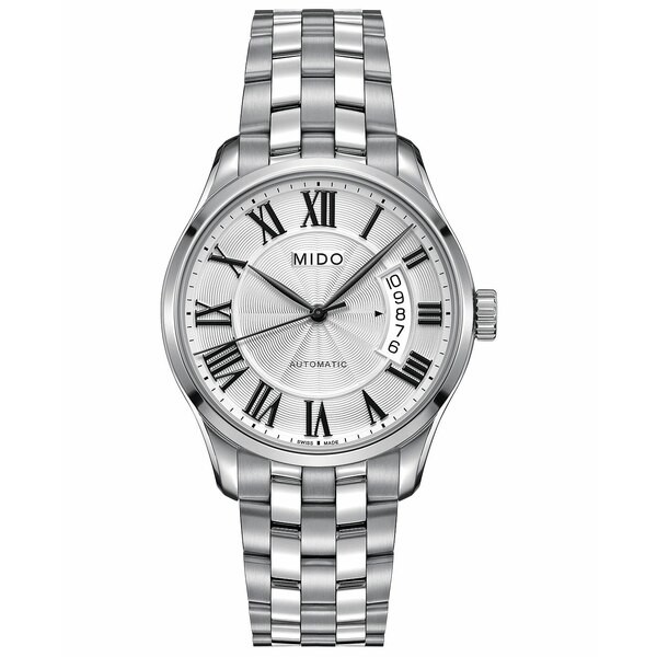 ミド メンズ 腕時計 アクセサリー Men's Swiss Automatic Belluna II Stainless Steel Bracelet Watch 40mm Stainless Steel