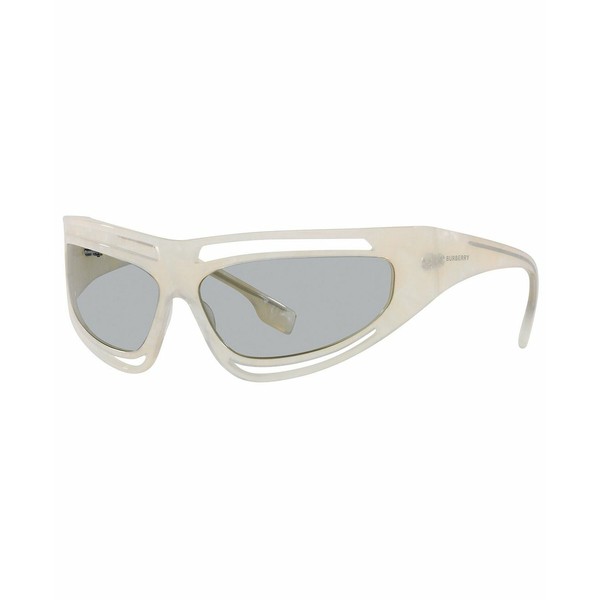 バーバリー レディース サングラス＆アイウェア アクセサリー Sunglasses, BE4342 65 IVORY MADREPERLA/LIGHT GREY