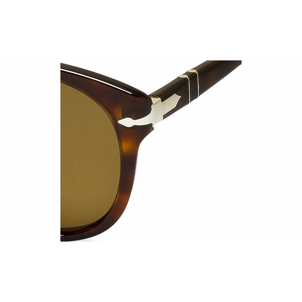 ペルソル メンズ サングラス・アイウェア アクセサリー Polarized Sunglasses, PO0714P Brown/Brown