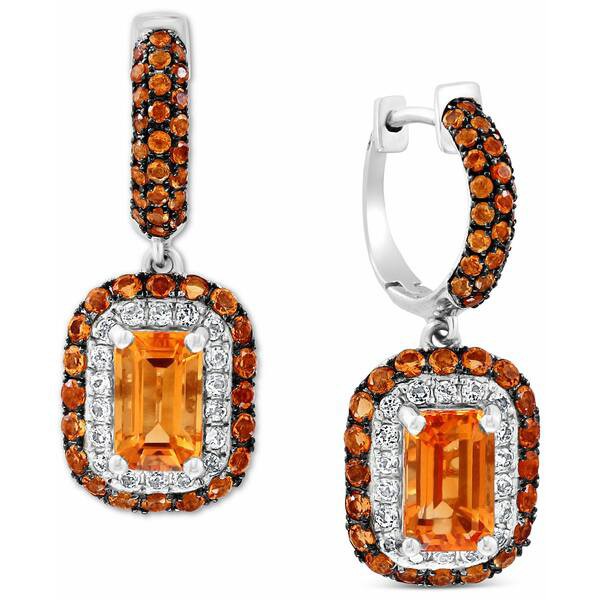 エフィー コレクション レディース ピアス＆イヤリング アクセサリー EFFY® Citrine (4-3/4 ct.t.w.) & White Topaz (1/3 ct. t.w.)