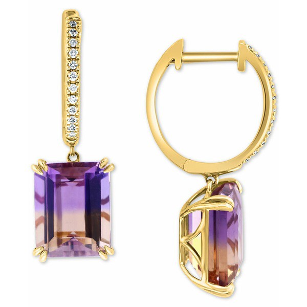 エフィー コレクション レディース ピアス＆イヤリング アクセサリー EFFY® Ametrine (8-7/8 ct. t.w.) & Diamond (1/10 ct. t.w.) D