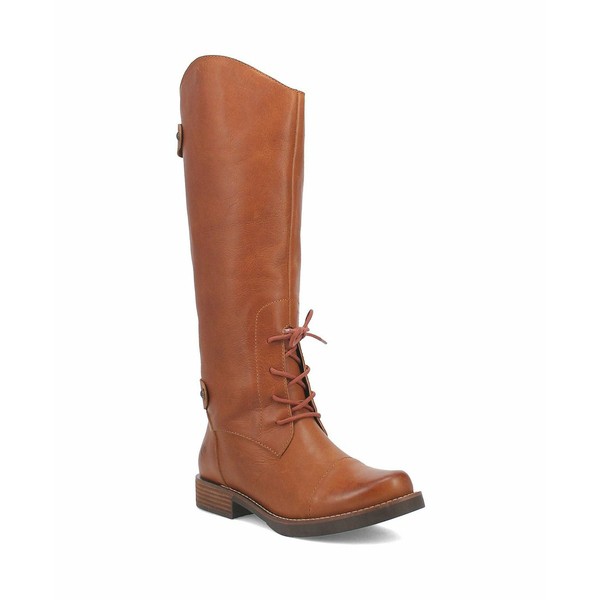 ディンゴ レディース ブーツ＆レインブーツ シューズ Women's Derby Leather Regular Boots Cognac