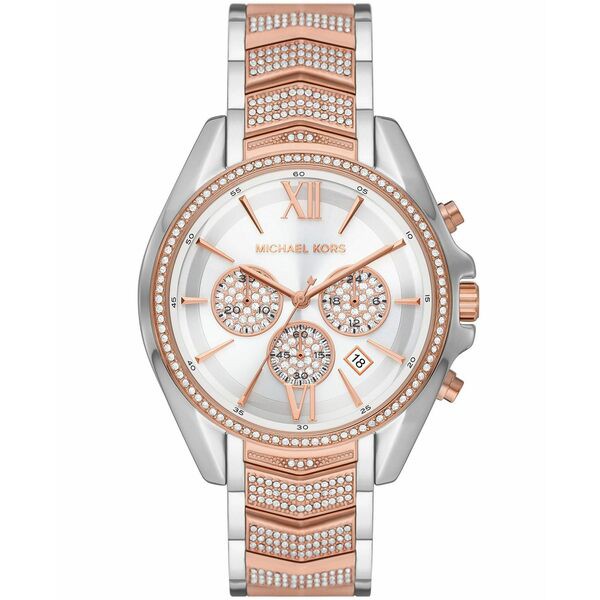 マイケルコース レディース 腕時計 アクセサリー Women's Whitney Chronograph Two-Tone Stainless Steel Bracelet Watch 44mm Two-Tone