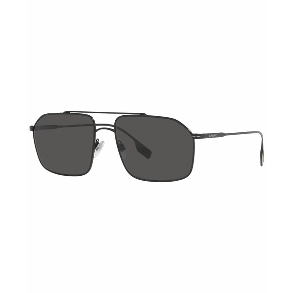 バーバリー メンズ サングラス・アイウェア アクセサリー Men's Sunglasses, BE3130 59 Black