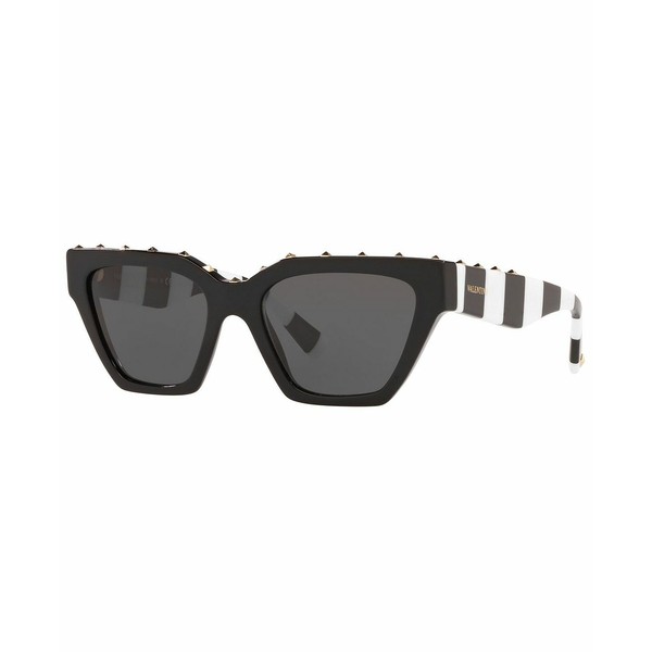 ヴァレンティノ レディース サングラス＆アイウェア アクセサリー Women's Sunglasses, VA4046 BLACK/SMOKE