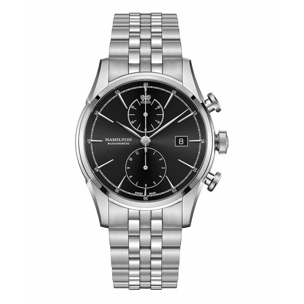 ハミルトン メンズ 腕時計 アクセサリー Men's Swiss Automatic Spirit Of Liberty Stainless Steel Bracelet Watch 42mm Stainless Stee