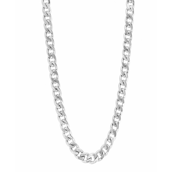 エフィー コレクション メンズ ネックレス・チョーカー アクセサリー EFFY® Men's Curb Link 22" Chain Necklace in Sterling Silver